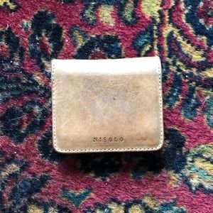 NISOLO leather mini wallet